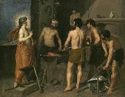 Diego Velazquez, Apollo in the Forge of Vulcan